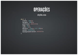 Workshop: Aumentando a produtividade com o LESS