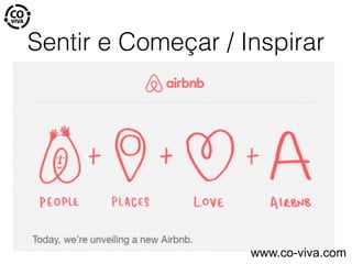 Sentir e Começar / Inspirar
www.co-viva.com
 