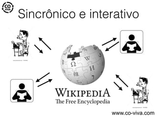 Sincrônico e interativo
www.co-viva.com
 