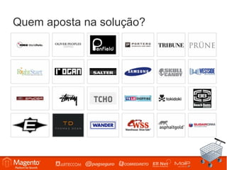 Quem aposta na solução?
 