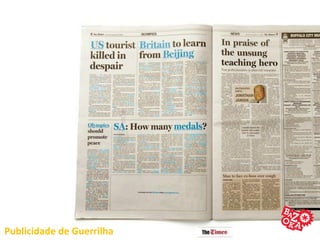 Publicidade de Guerrilha
 