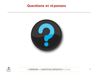 Questions et ré ponses
15
 