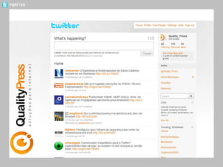 O Orkuté a maior rede social do Brasil, que permite aos usuários enviarem mensagens, compartilharesfotos e fazerem novos amigos. Os usuários visitam o Orkut 42 vezespor mês, e passam mais de 9 minutosem cada  acesso em média .Existem35 milhões de usuáriosativos mensais. Cada usuário visita em média 1.000 páginas por mês e gasta em média4 horas por semanana rede.Perfil Usuários O Orkut tem 8,6 vezes mais usuários que o Facebook no Brasil.