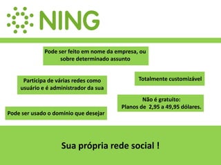 Expressão de opiniões, críticas e pensamentos em 140 caracteresSão Paulo é a 4º cidade do mundo que mais usa o Twitter42% dos usuários tem entre 35 e 49 anosEntre fevereiro de 2008 e fevereiro de 2009 o Twitter cresceu 1.382%.