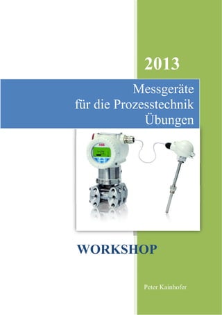2013
Messgeräte
für die Prozesstechnik
Übungen

WORKSHOP
Peter Kainhofer

 