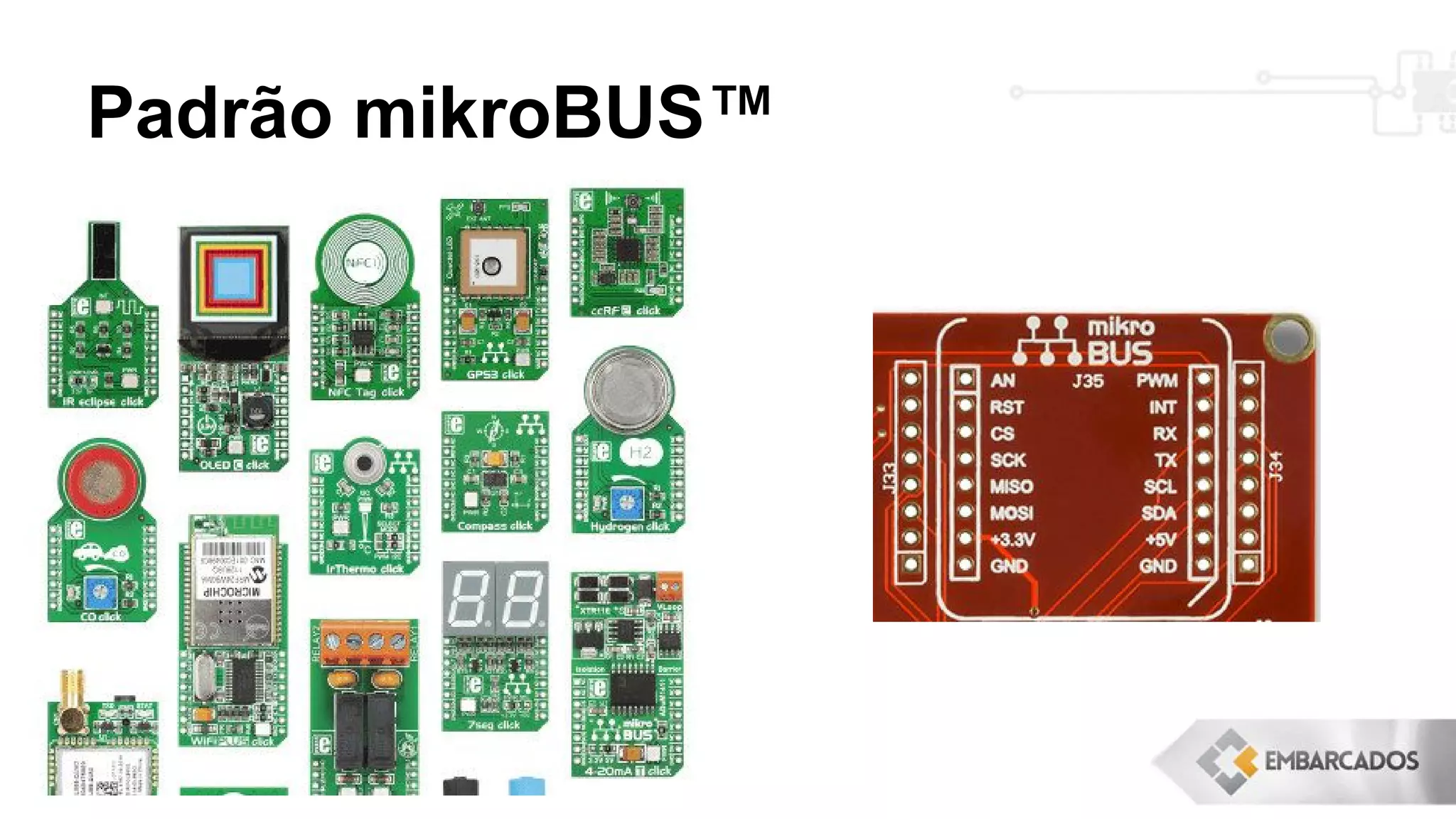 Padrão mikroBUS™
 
