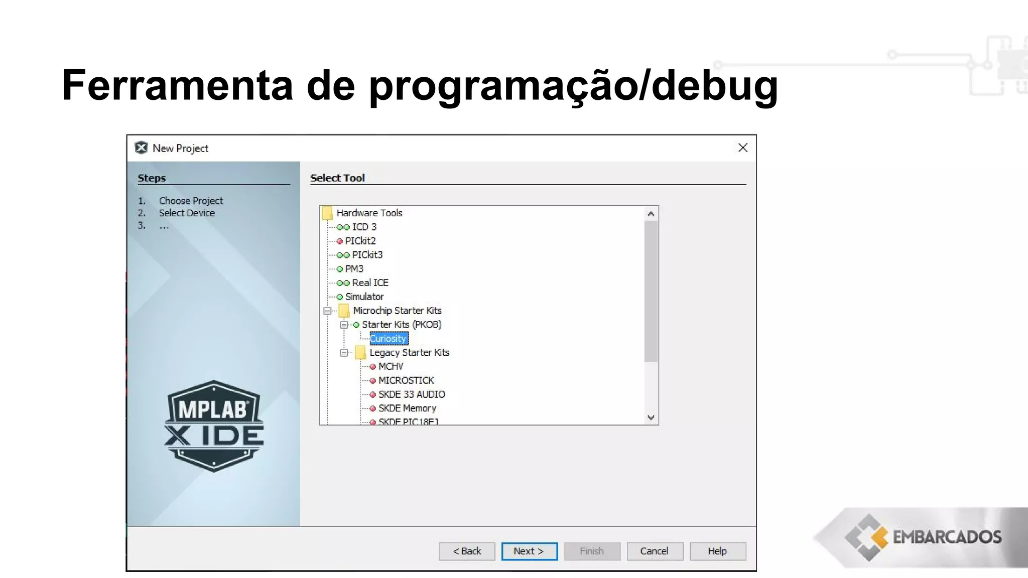 Ferramenta de programação/debug
 