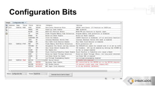 Configuration Bits
 