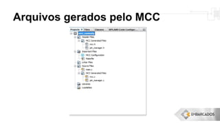 Arquivos gerados pelo MCC
 