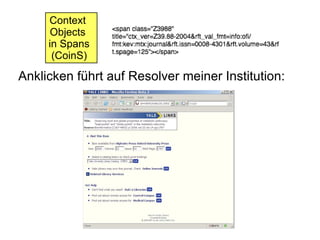 Aber: nicht für alle Datentypen geeignet 
