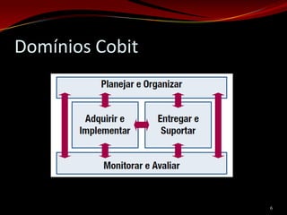 Domínios Cobit




                 6
 