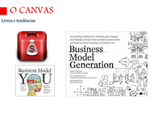 O CANVAS 
Livros e tendências 
 