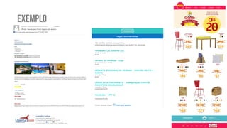 Mobile marketing
O que é
• É o termo utilizado para definir
ações de marketing realizadas
através de celulares ou dispositivos
móveis, e pode ser através de
SMS ou Apps
Para que é utilizado
• É utilizado para aquisição de um
produto, quanto para o
relacionamento, já que hoje em dia
as pessoas ficam a maior parte do
tempo conectadas ao celular
Quem utiliza
• Empresas que possuam em sua
base de dados o contato do seu
usuário, percebam que aqui a boa
prática utilizada no e-mail
marketing também deve ser
aplicada, envie SMS somente para
aqueles usuários que autorizaram
o recebimento. E também existe a
possibilidade de se estreitar
relacionamentos através de um
aplicativo mobile, além de vender
produtos.
Como funciona
• No caso do SMS, a empresa pode
disparar ao cliente um alerta
avisando que está próximo do vôo,
e que ela pode fazer o ckeck-in
através do app. É informar ao
cliente o acompanhamento de uma
compra realizada num e-
commerce. É o cliente comprar um
produto através da loja virtual, mas
escolher onde quer retirar, e usar o
QR Code para retirar o produto em
loja física.
 
