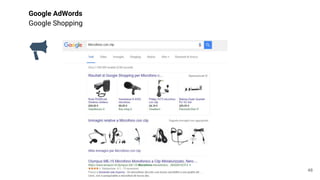Google AdWords
Google Shopping
48
 