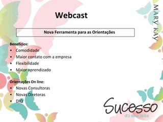 Garantia de 100% de SatisfaçãoConstruir relacionamentos com as clientes significa ter clientes satisfeitas. Reforce que a Companhia fornece suporte a todos os produtos Mary Kay, garantindo 100% de Satisfação.	Caso sua cliente não fique plenamente satisfeita com algum produto adquirido, você poderá oferecer 3 alternativas, a partir do momento da devolução do produto a você:O produto será reposto gratuitamenteO produto será trocado por outroA cliente terá o reembolso do valor total do produto	Obs.A empresa substituirá o produto para a Consultora, pelo mesmo produto adquirido que consta em nota fiscal, no prazo de 90 dias da data da nota fiscal.Mais informações, entre no Em Sintonia e envie um e-mail para a Mary Kay.