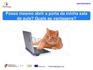 Posso mesmo abrir a porta da minha sala
de aula? Quais as vantagens?
 