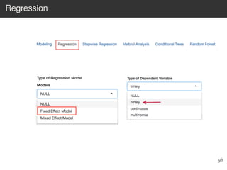 Regression
56
 