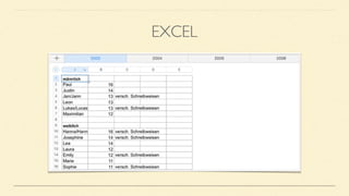 EXCEL
 