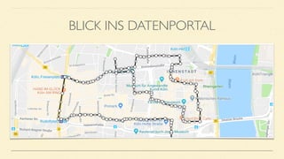 BLICK INS DATENPORTAL
 