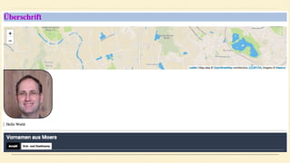 Open Data- und HTML-Coding-Workshop