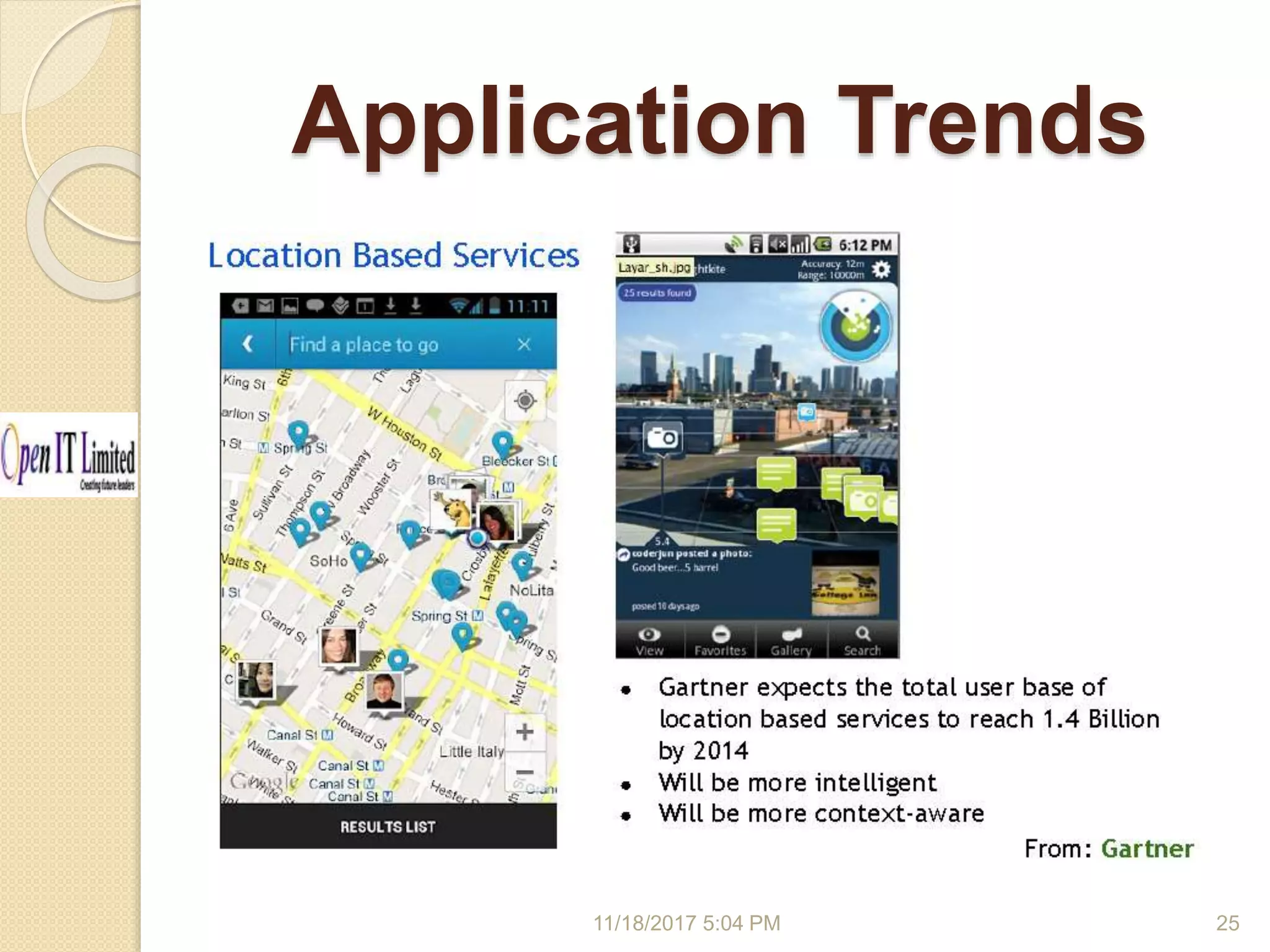 Application Trends 11/18/2017 5:04 PM 25 