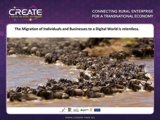The Migration of Individuals and Businesses to a Digital World is relentless. 
 