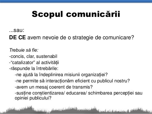 Strategii de comunicare eficienta pdf