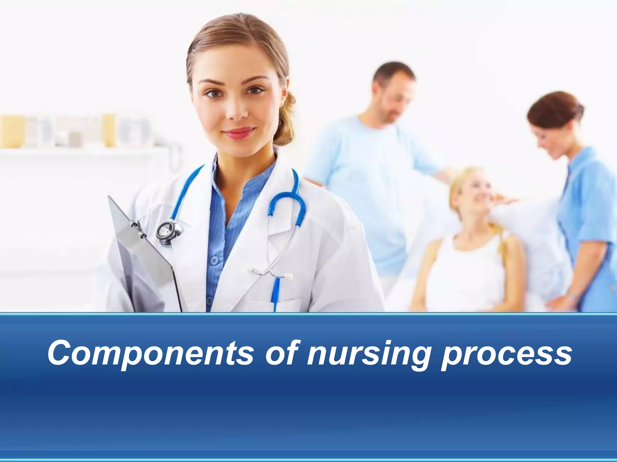 Components of nursing process
 