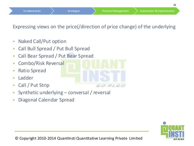 Automated options trading pdf