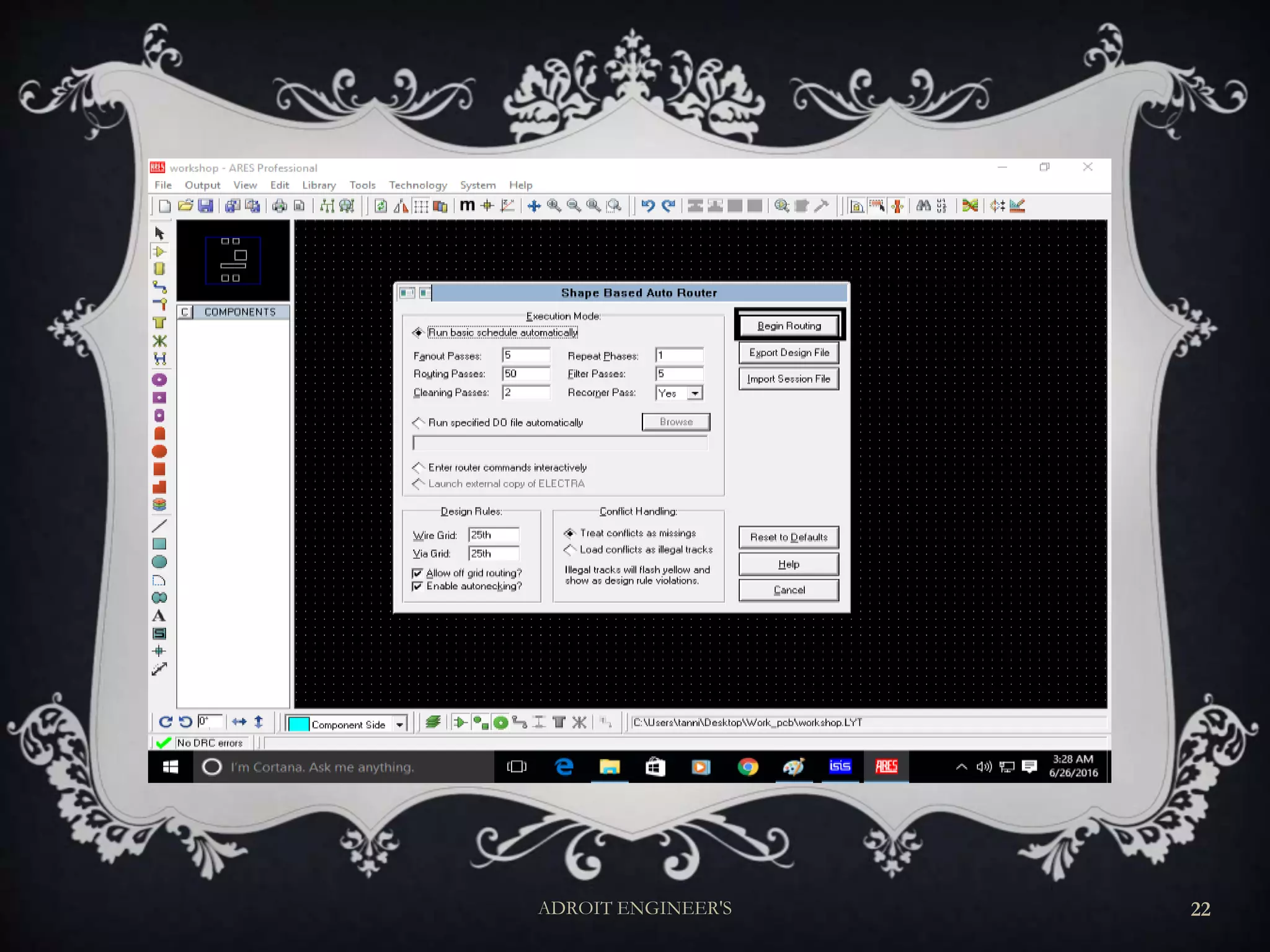 ADROIT ENGINEER'S 22
 