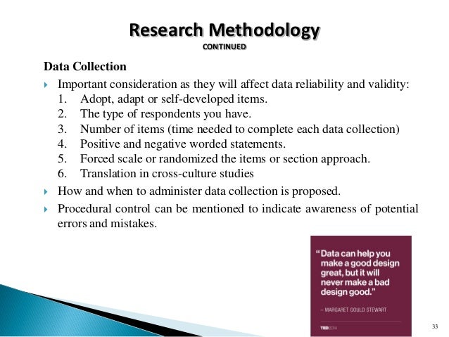 Data collection method in research proposal