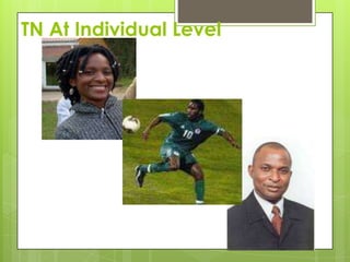 TN At Individual Level
 