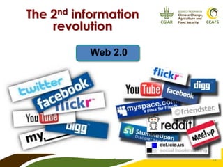 13
The 2nd information
revolution
Web 2.0
 