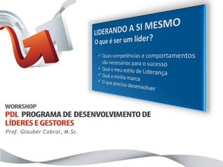 Prof. Glauber Cabral, M.Sc.
 