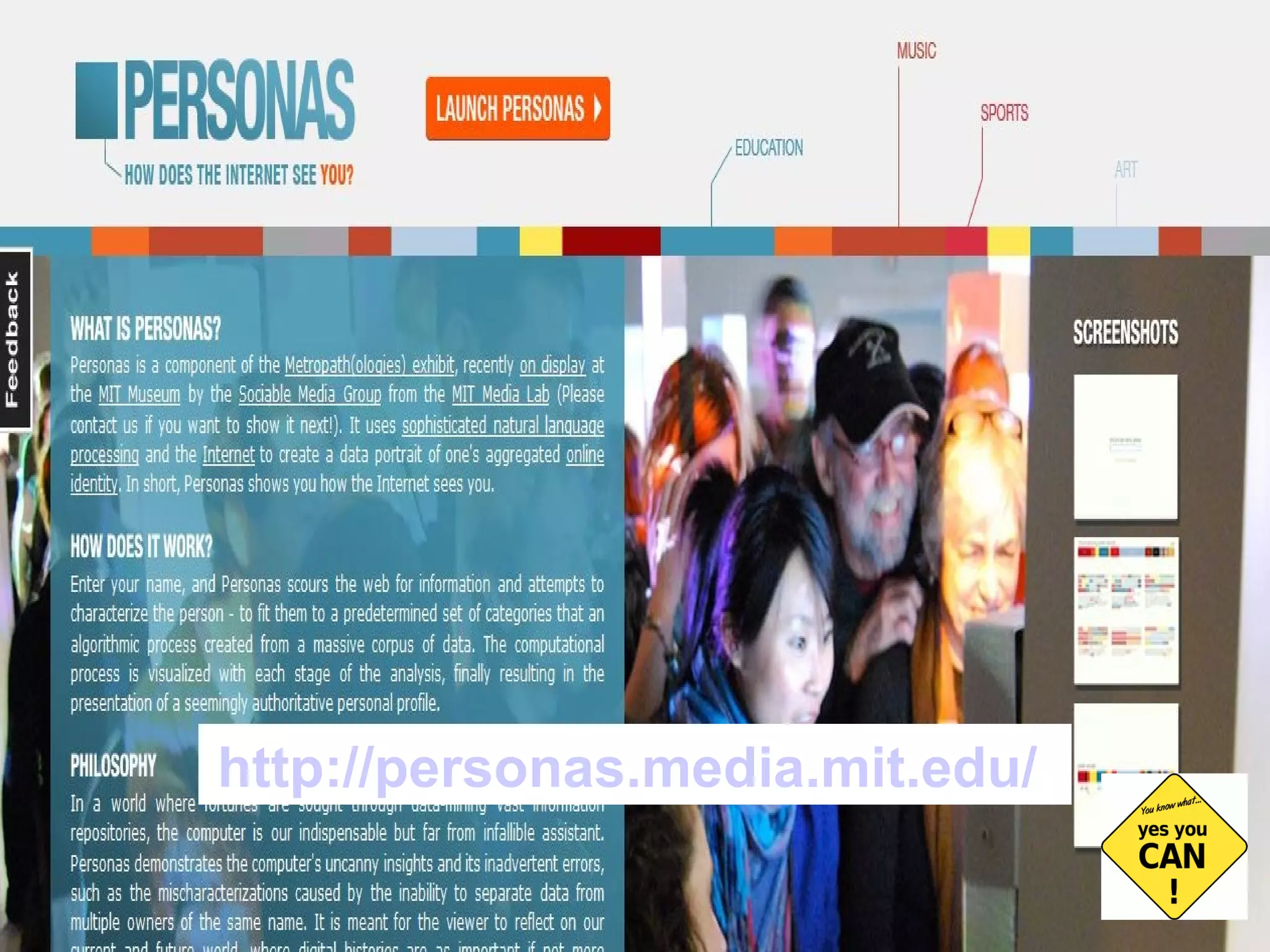 http://personas.media.mit.edu/   