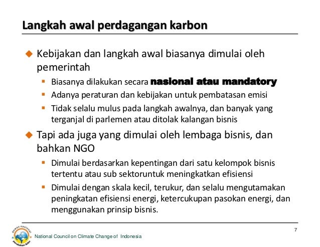 Sistem perdagangan emisi karbon