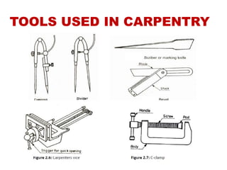 TOOLS USED IN CARPENTRY
 