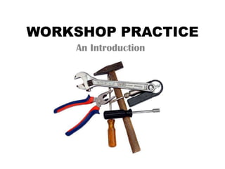 Workshop Practice Handbooks and Textbooks | PDF