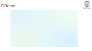 DBohra
 