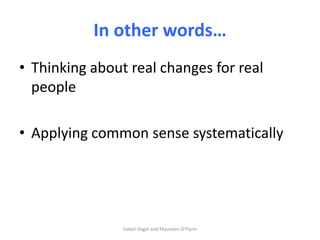 Overview of Maziwa Zaidi theory of change approach 