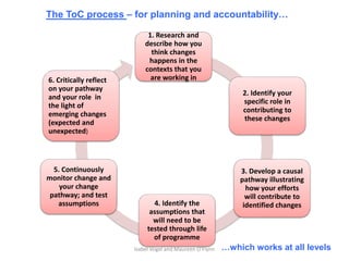 Overview of Maziwa Zaidi theory of change approach 