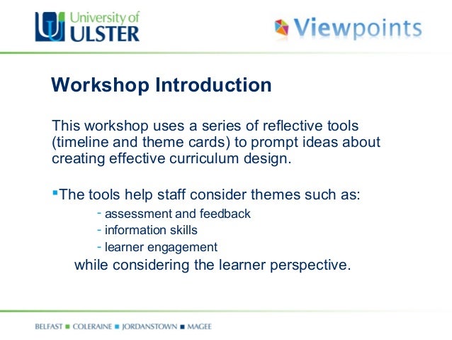 workshop presentation template