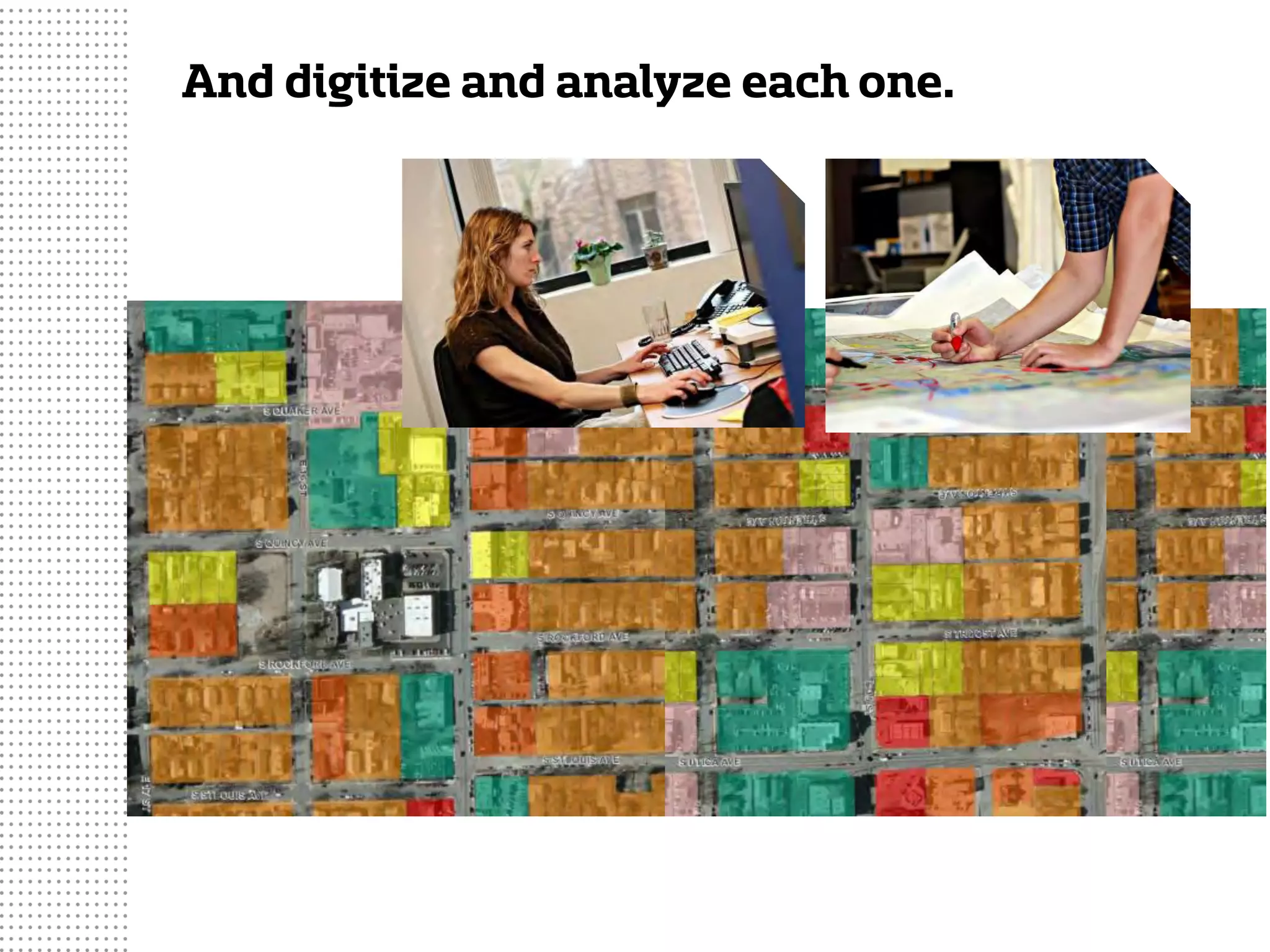 And digitize and analyze each one.
 