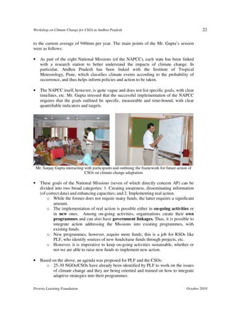 Climate Change Workshop proceedings | PDF