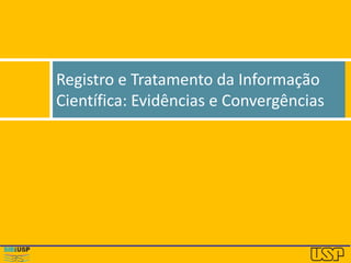 Prospecção
Base de Dados Período Nº de
documentos
Limitações
Currículo Lattes 2010-2016 72.793 • Informações declaradas.
• Imprecisão de afiliações/datas.
• Homônimos.
• 19% não atualiza.
Sucupira 2012-2016 Difícil de
determinar
• Informações declaradas.
• Produção vinculada aos Programas de
Pós-Graduação.
WeR_USP 1996-2016 893.623 • Imprecisão autoria/data x produções.
Dedalus 2010-2016 53.912 • Erros de cadastramento
• Limite: 42 autores
• Falta de padronização em
afiliações externas
• Imprecisão INT ou NAC
• Falta de identificadores
 