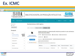 Registro e Tratamento da Informação
Científica: Evidências e Convergências
 