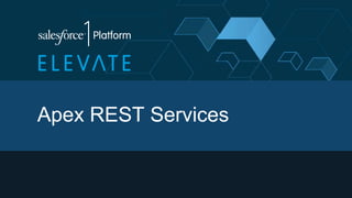 Apex REST Services
 