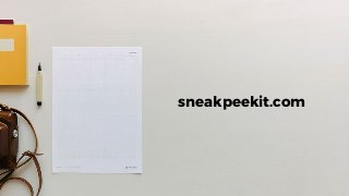sneakpeekit.com
 