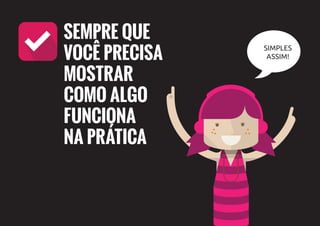 PROTÓTIPO TEM QUE
RÁPIDO, BARATO
E FÁCIL DE MODIFICAR
#DICA
 