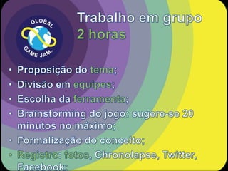 Workshop de prototipação de jogos (“microjam”) - FAUUSP